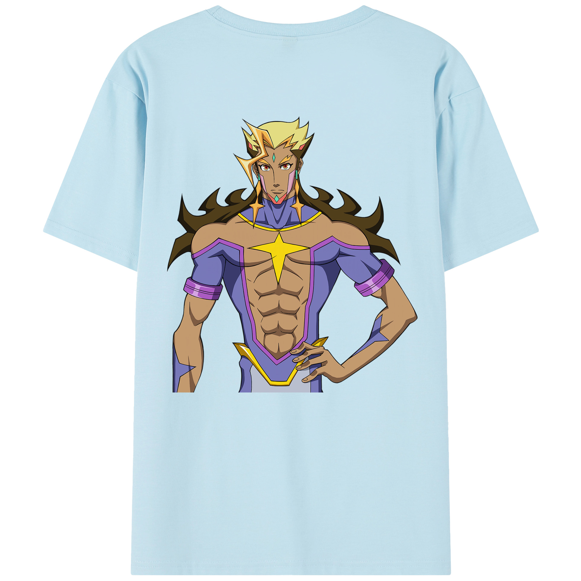 遊☆戯☆王 Yu-Gi-Oh! 綿100％半袖Tシャツ（背面プリント）